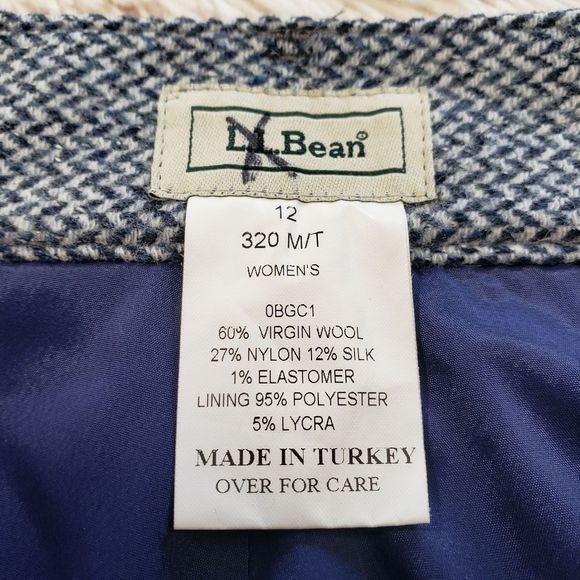 ๐
บvintage L.L. Bean high waisted virgin wool pants 30" waist - Picture 7 of 13